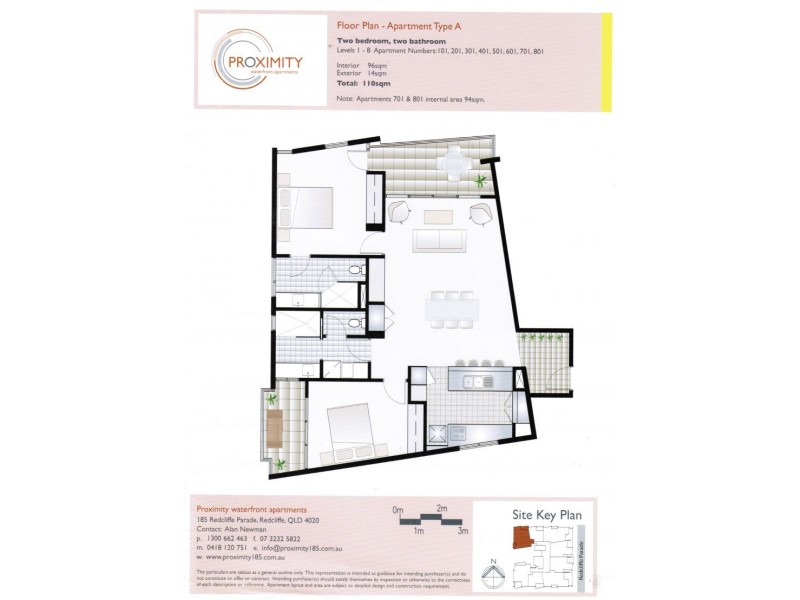 801/185 Redcliffe Pde, Redcliffe QLD 4020