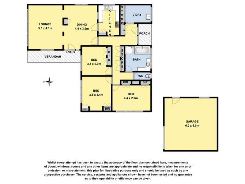 10 John Cresent, Colac VIC 3250 Floorplan