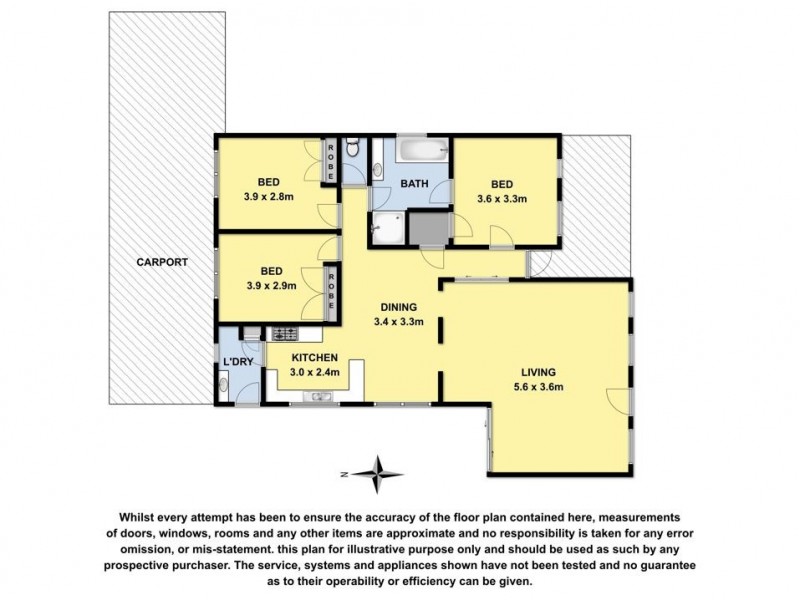 5 Garrett Street, Colac VIC 3250 Floorplan