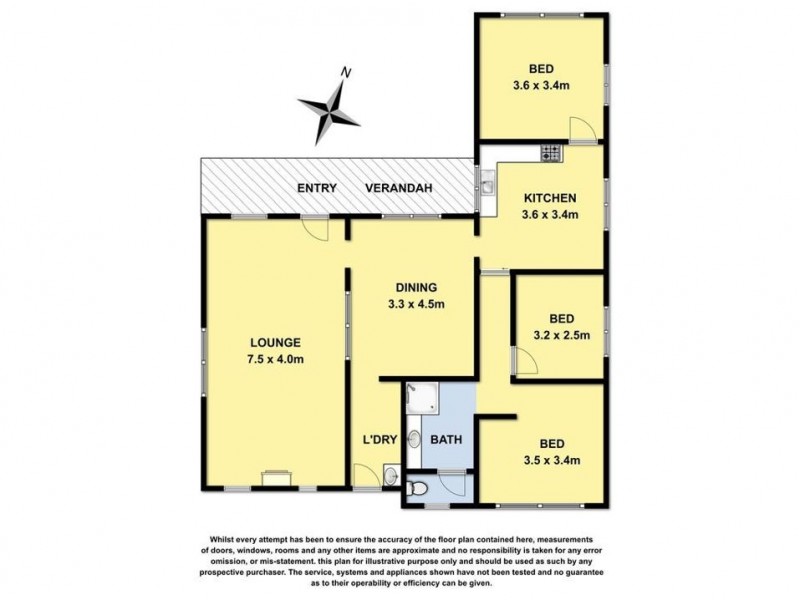 32 New Station Street, Cressy VIC 3322 Floorplan