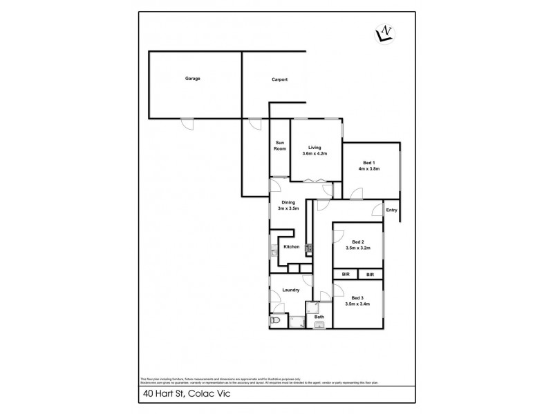40 Hart Street, Colac VIC 3250 Floorplan