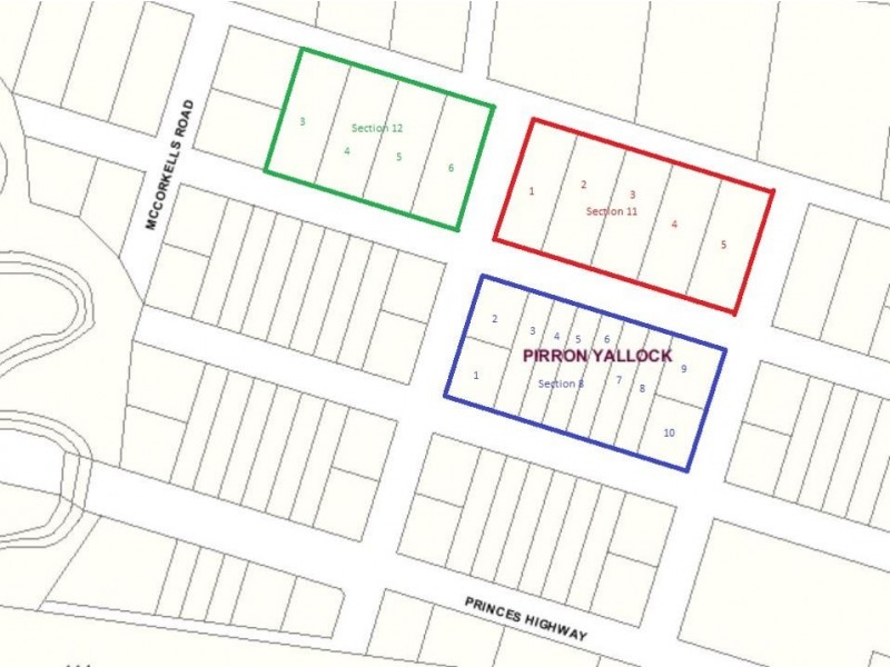 Sections 8, 11 1426 Princes Highway, Pirron Yallock VIC 3249