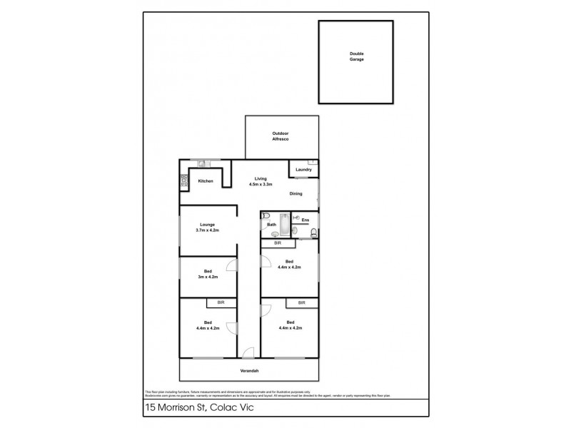 15 Morrison St, Colac VIC 3250 Floorplan
