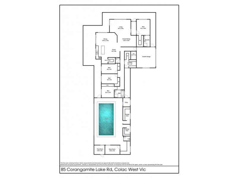 85 Corangamite Lake Road, Colac West VIC 3250 Floorplan
