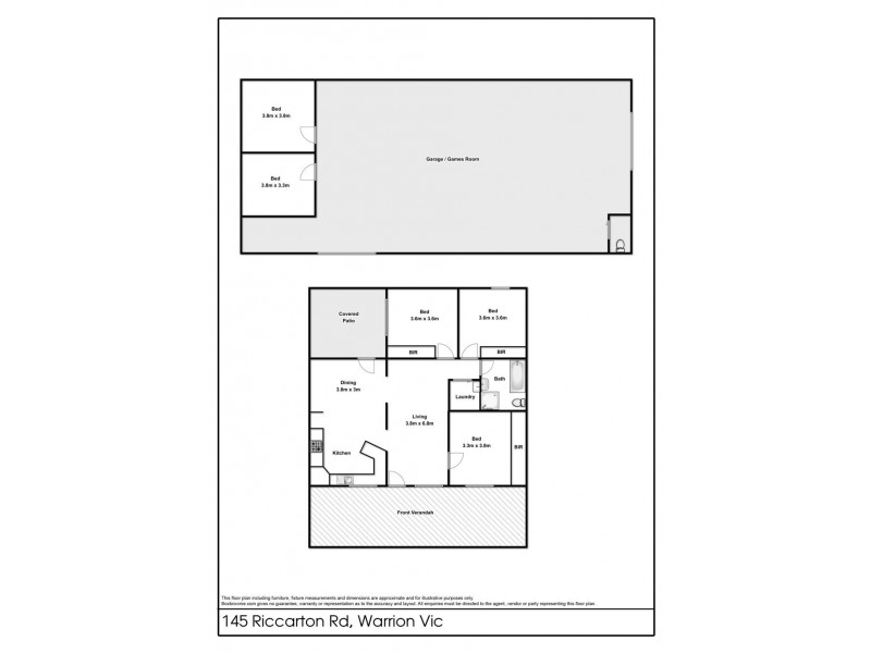 145 Riccarton Road, Warrion VIC 3249 Floorplan