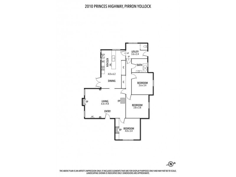 2010 Princes Highway, Pirron Yallock VIC 3249 Floorplan