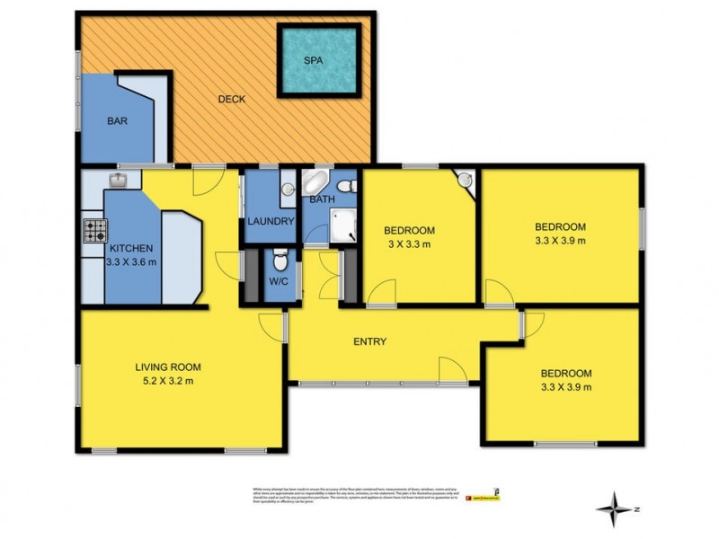 4 Princetown Rd, Simpson VIC 3266 Floorplan