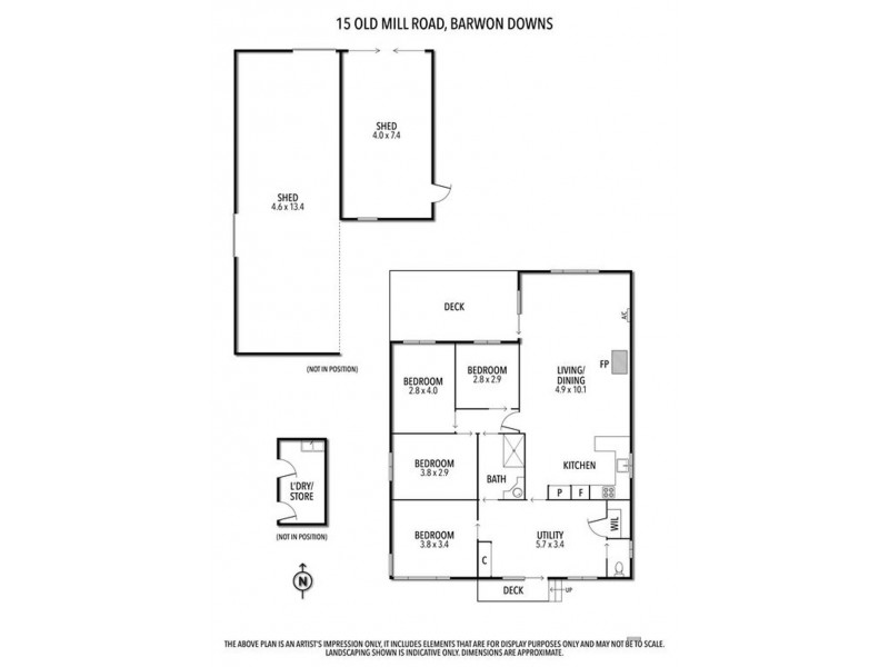 15 Old Mill Road, Barwon Downs VIC 3243 Floorplan