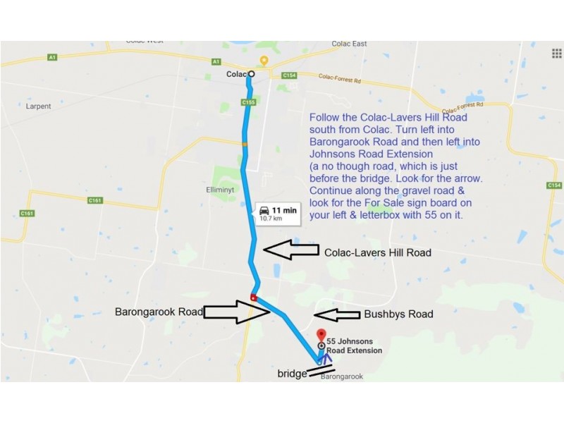 55 Johnsons Road Extension, Barongarook VIC 3249