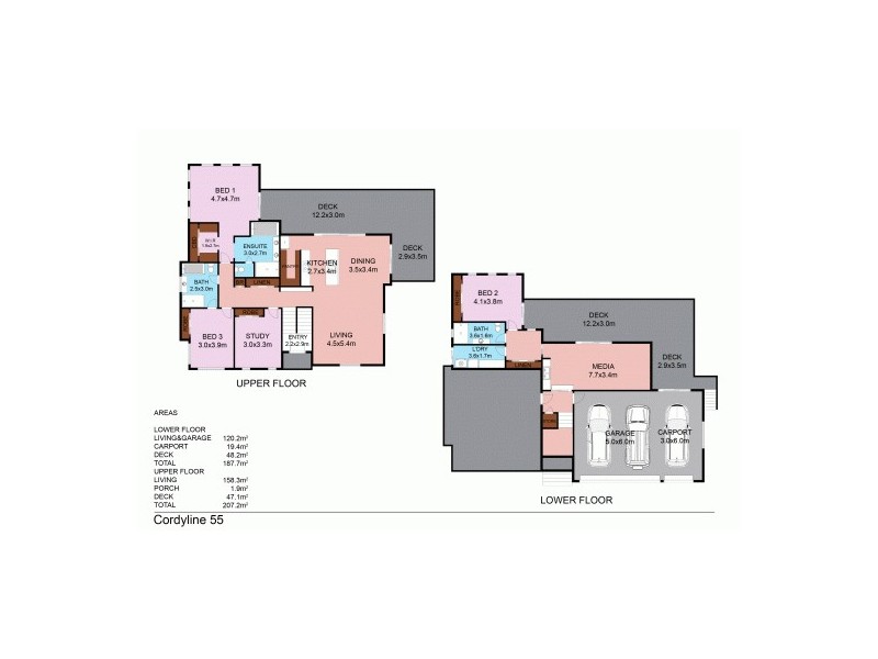 55 Cordyline Drive, Reedy Creek QLD 4227 Floorplan