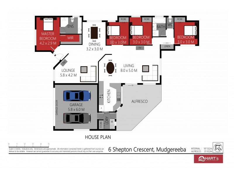 6 Shepton Crescent, Mudgeeraba QLD 4213 Floorplan