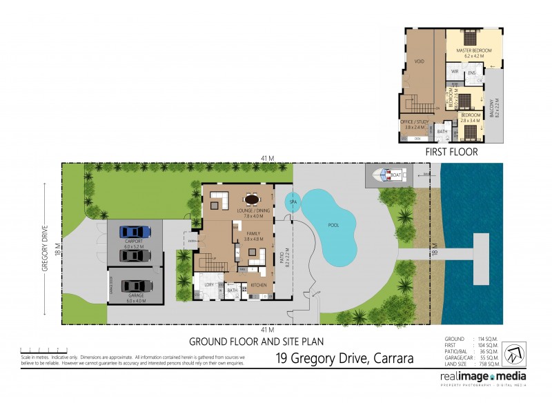 19 Gregory Drive, Carrara QLD 4211 Floorplan