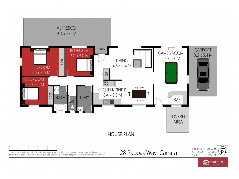 2 Ancona Street, Carrara QLD 4211 Floorplan