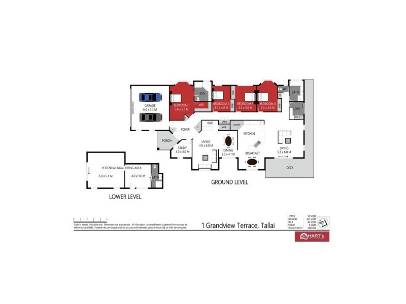 1 Grandview Terrace, Tallai QLD 4213 Floorplan