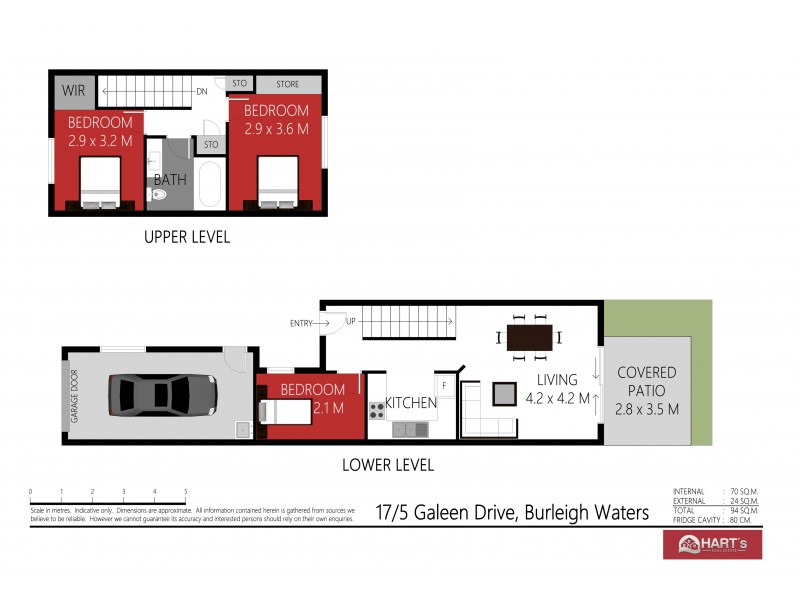 17/5 Galeen Drive, Burleigh Waters QLD 4220 Floorplan
