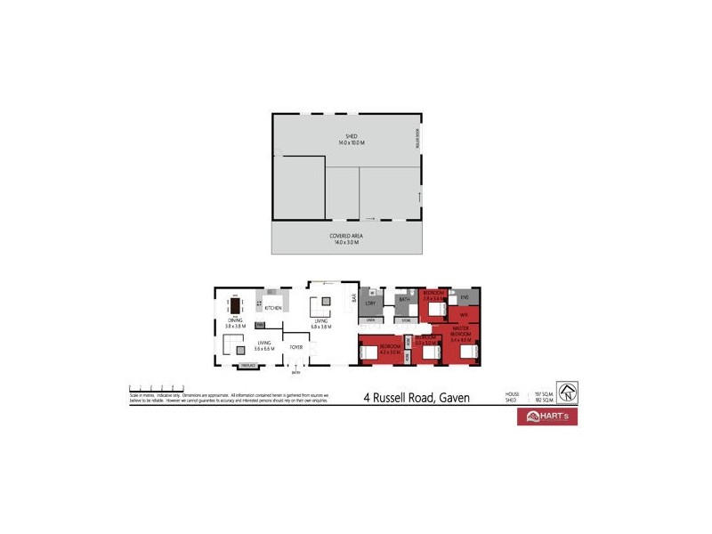 4 Russell Road, Gaven QLD 4211 Floorplan