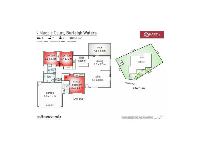 9 Magpie Court, Burleigh Waters QLD 4220 Floorplan