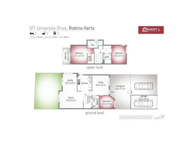 5/1 University Drive, Robina QLD 4226 Floorplan