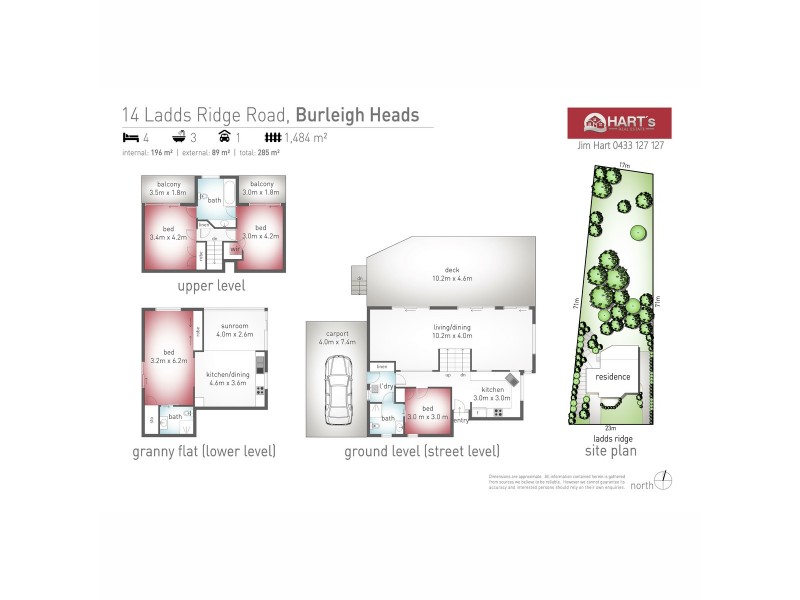 14 Ladds Ridge Road, Burleigh Heads QLD 4220 Floorplan