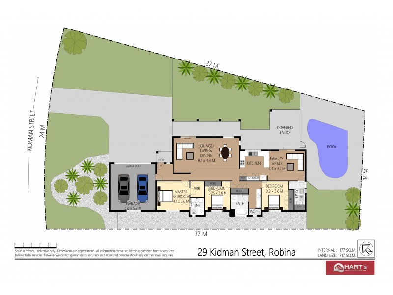 29 Kidman Street, Robina QLD 4226 Floorplan