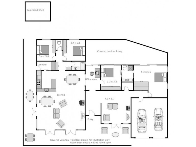 20 Omagh Road – Geneva, Kyogle NSW 2474 Floorplan