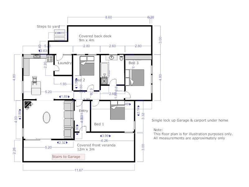 17 Anderson Street, Kyogle NSW 2474 Floorplan