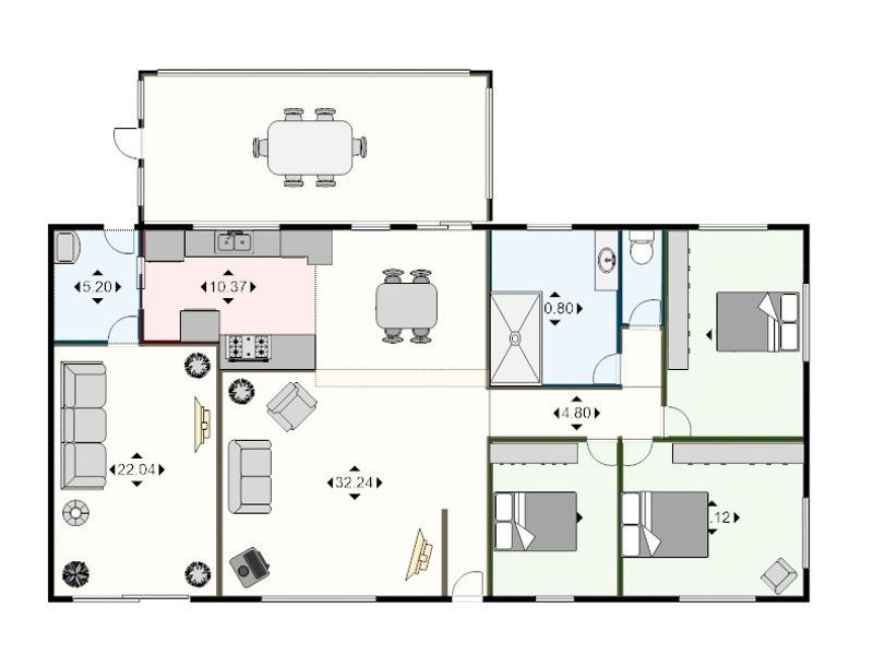 950 Ettrick Road – Ettrick, Kyogle NSW 2474 Floorplan