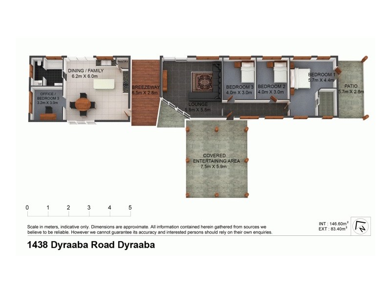 1438 Dyraaba Road, Casino NSW 2470 Floorplan