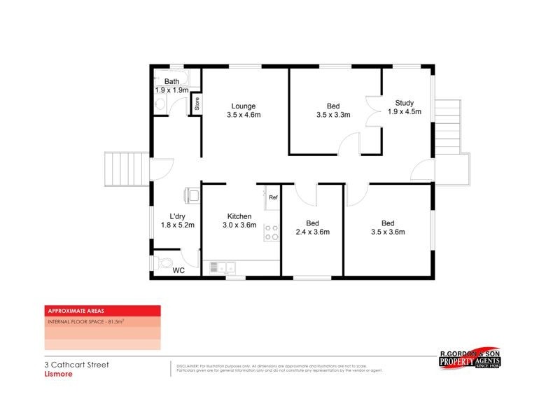 3 Cathcart Street, Lismore NSW 2480