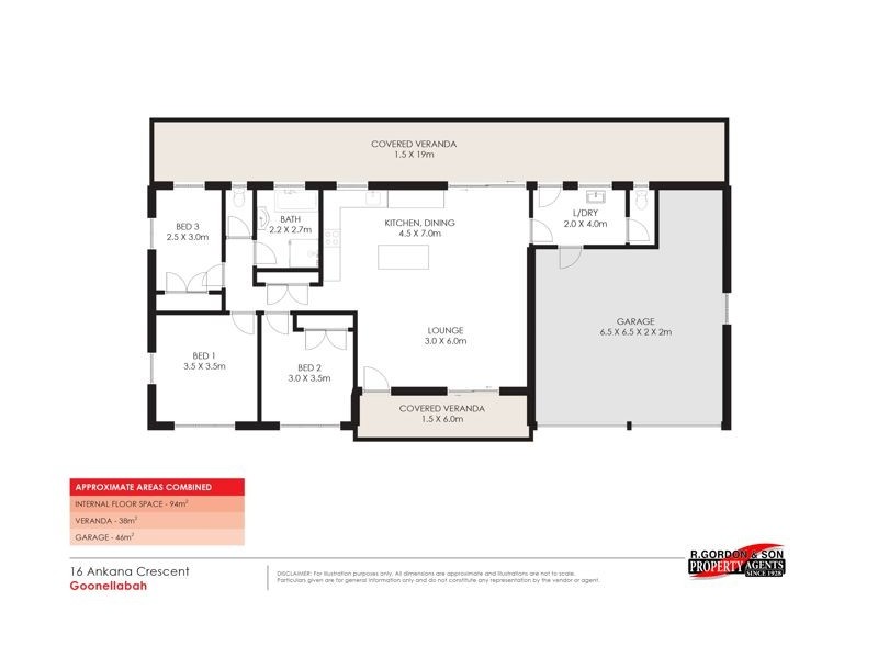 16 Ankana Crescent, Goonellabah NSW 2480 Floorplan