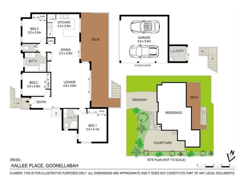 5A Kallee Place, Goonellabah NSW 2480 Floorplan