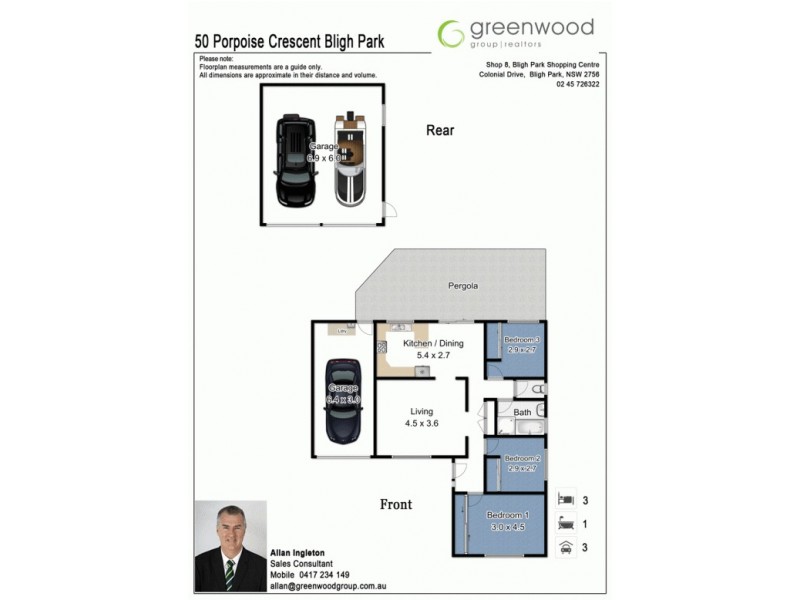 50 Porpoise Crescent, Bligh Park NSW 2756 Floorplan