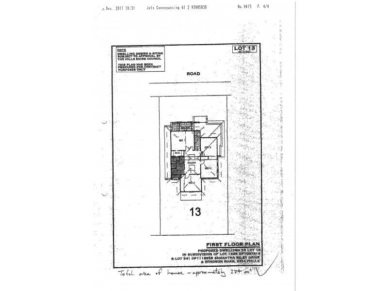 19 Treeland Circuit, Kellyville NSW 2155 Floorplan