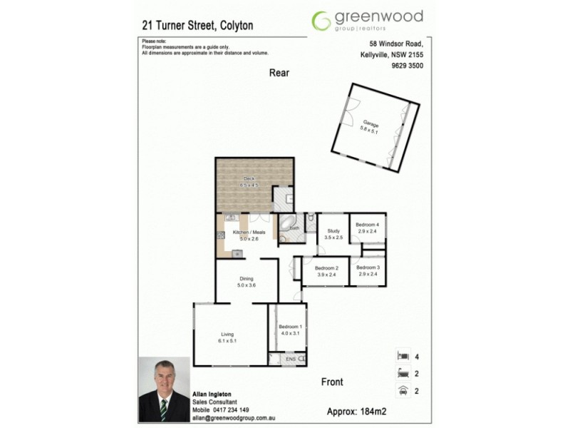 21 Turner Street, Colyton NSW 2760 Floorplan