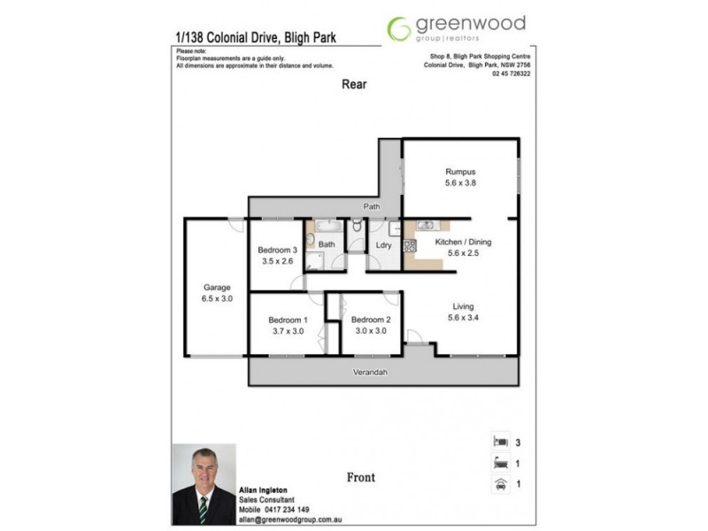 1/138 Colonial Drive, Bligh Park NSW 2756