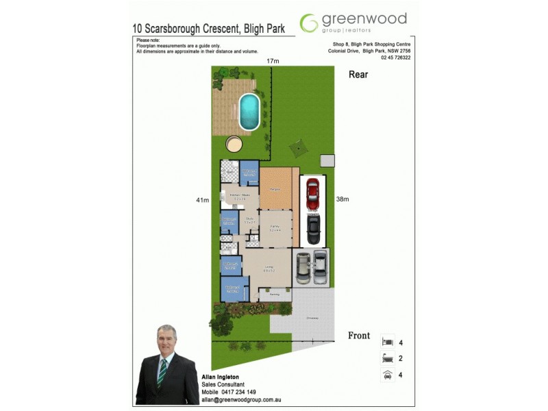 10 Scarsborough Crescent, Bligh Park NSW 2756 Floorplan