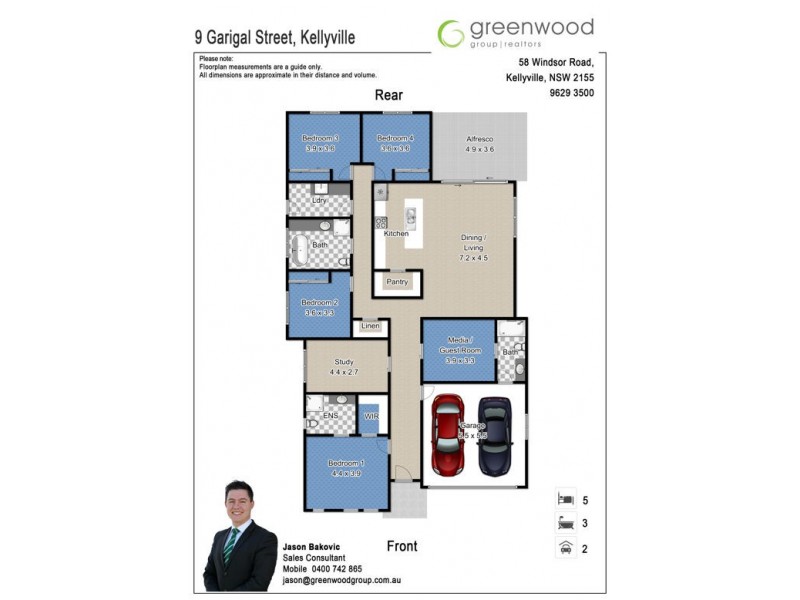 9 Garigal Road, Kellyville NSW 2155