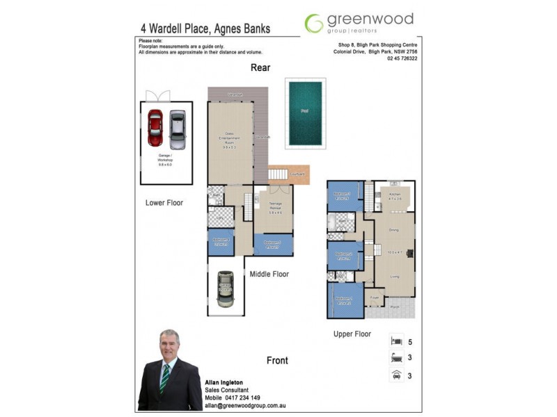 4 Wardell Place, Agnes Banks NSW 2753 Floorplan