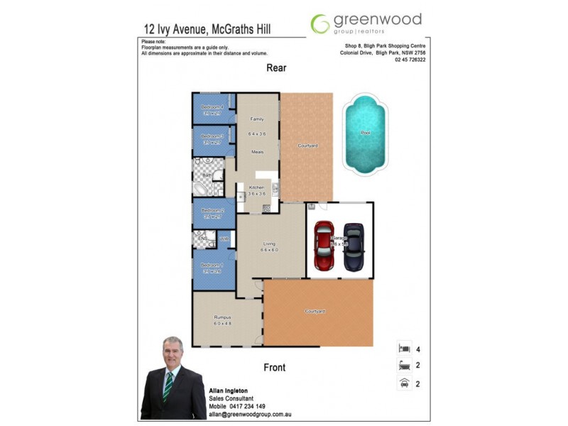 12 Ivy Avenue, Mcgraths Hill NSW 2756 Floorplan