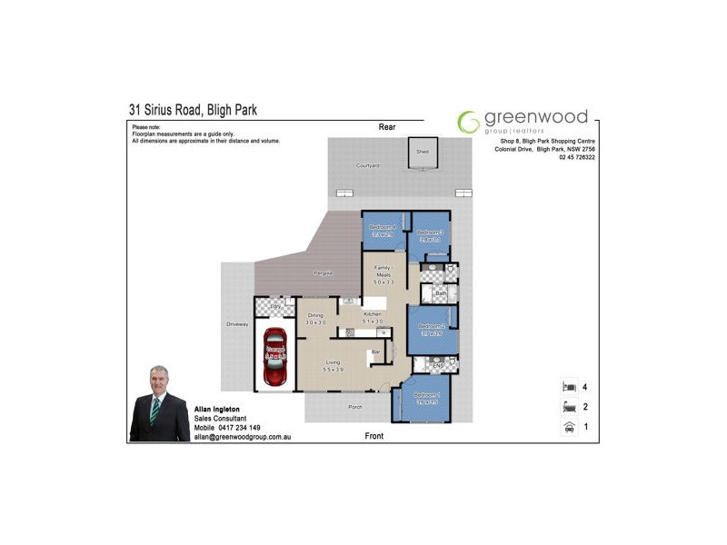 31 Sirius Road, Bligh Park NSW 2756 Floorplan