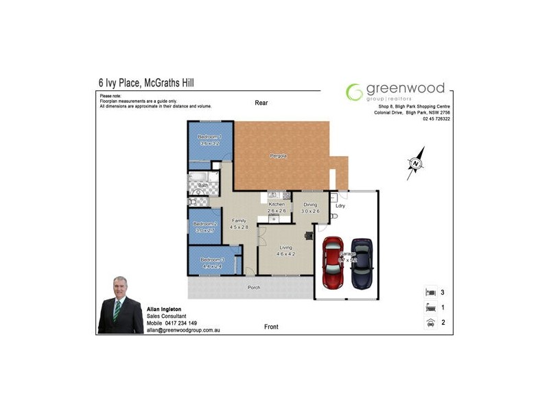 6 Ivy Avenue, Mcgraths Hill NSW 2756 Floorplan