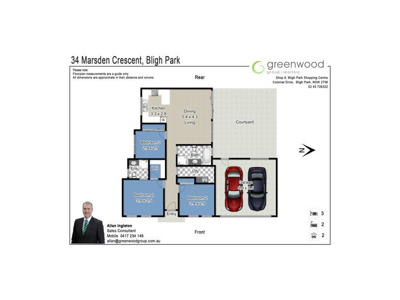 34 Marsden Crescent, Bligh Park NSW 2756 Floorplan