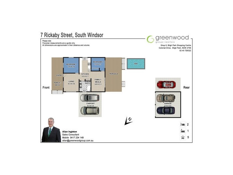 7 Rickaby Street, South Windsor NSW 2756 Floorplan