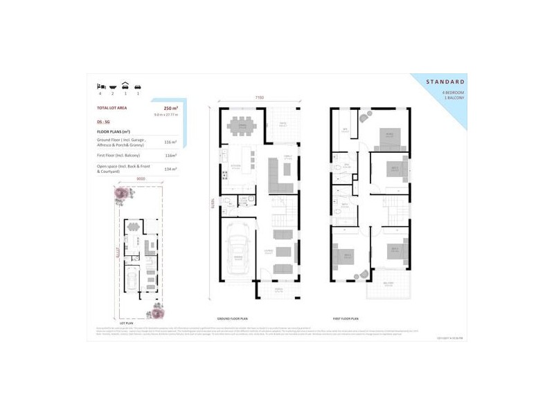 43 Worcester Road, Rouse Hill NSW 2155 Floorplan