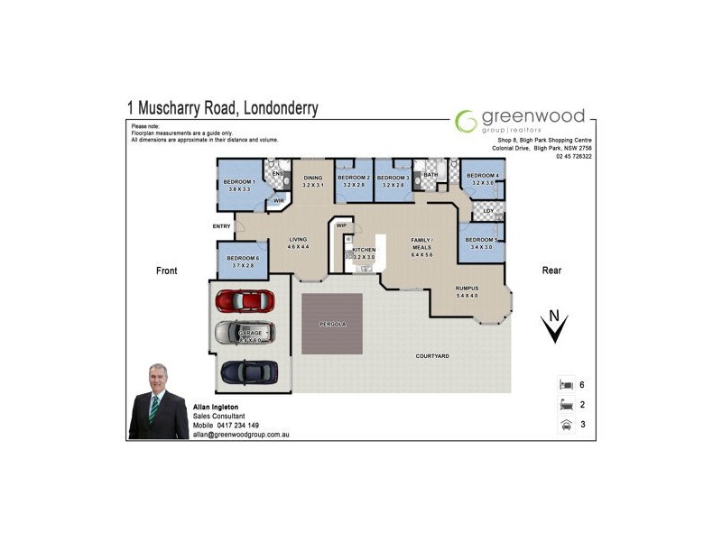 1 Muscharry Road, Londonderry NSW 2753 Floorplan