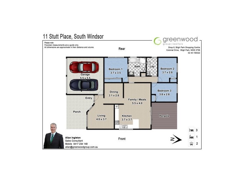 11 Stutt Place, South Windsor NSW 2756 Floorplan