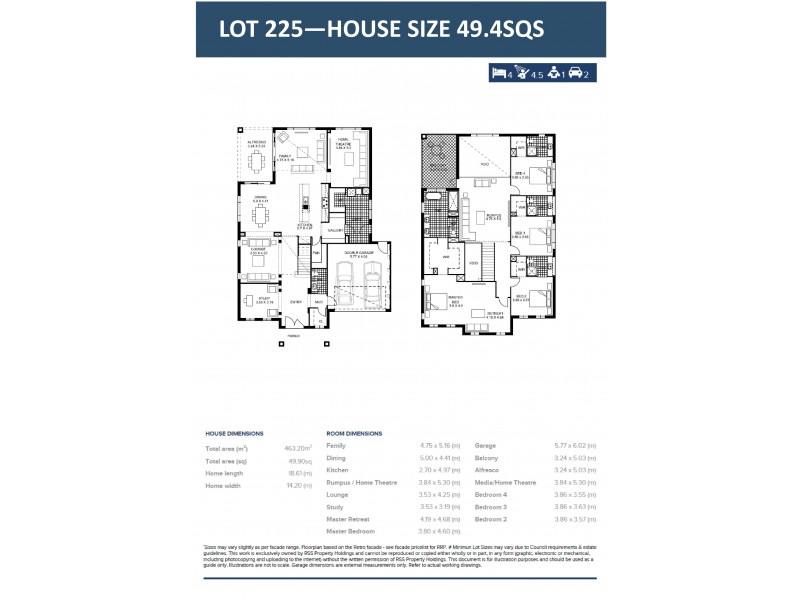 48 Hartigan Avenue, Kellyville NSW 2155 Floorplan