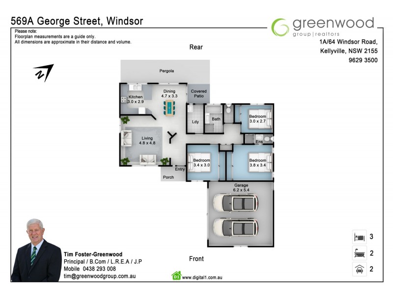 569A George Street, South Windsor NSW 2756 Floorplan