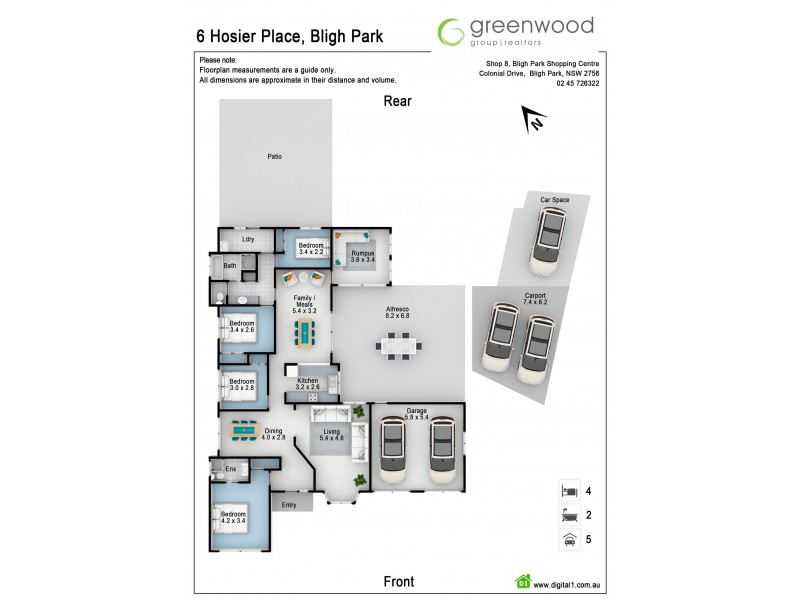 6 Hosier Place, Bligh Park NSW 2756 Floorplan