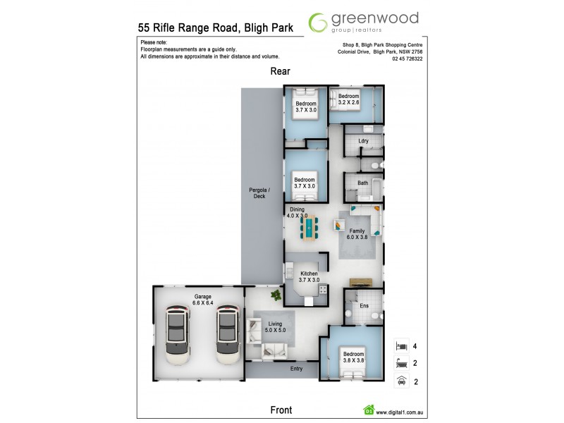 55 Rifle Range Road, Bligh Park NSW 2756 Floorplan